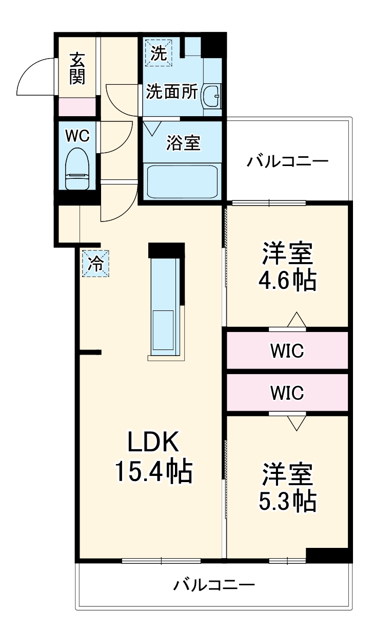 グレイスカメリアの間取り