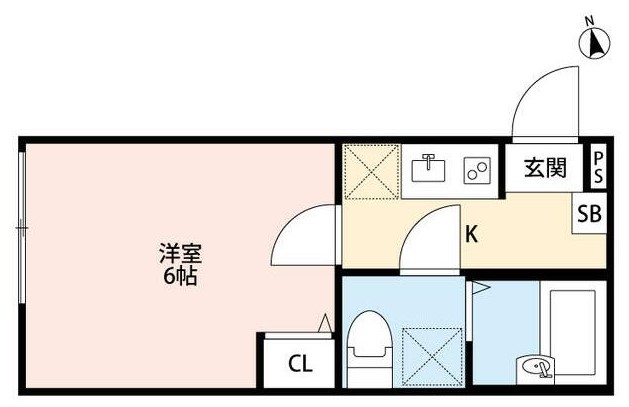 キートス踊場の間取り