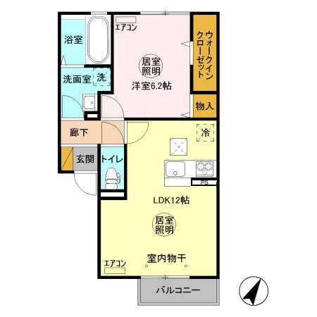 グリフィンドール Cの間取り