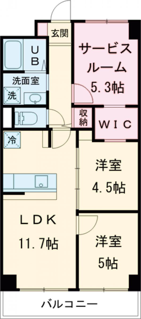 PARK MODERN 西葛西の間取り