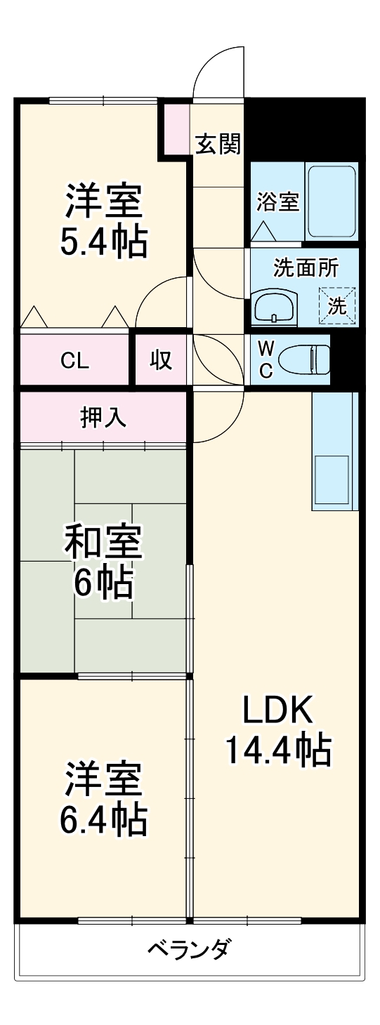 ロイヤルエステートⅢ ★初期費用オーナー負担キャンペーン★の間取り