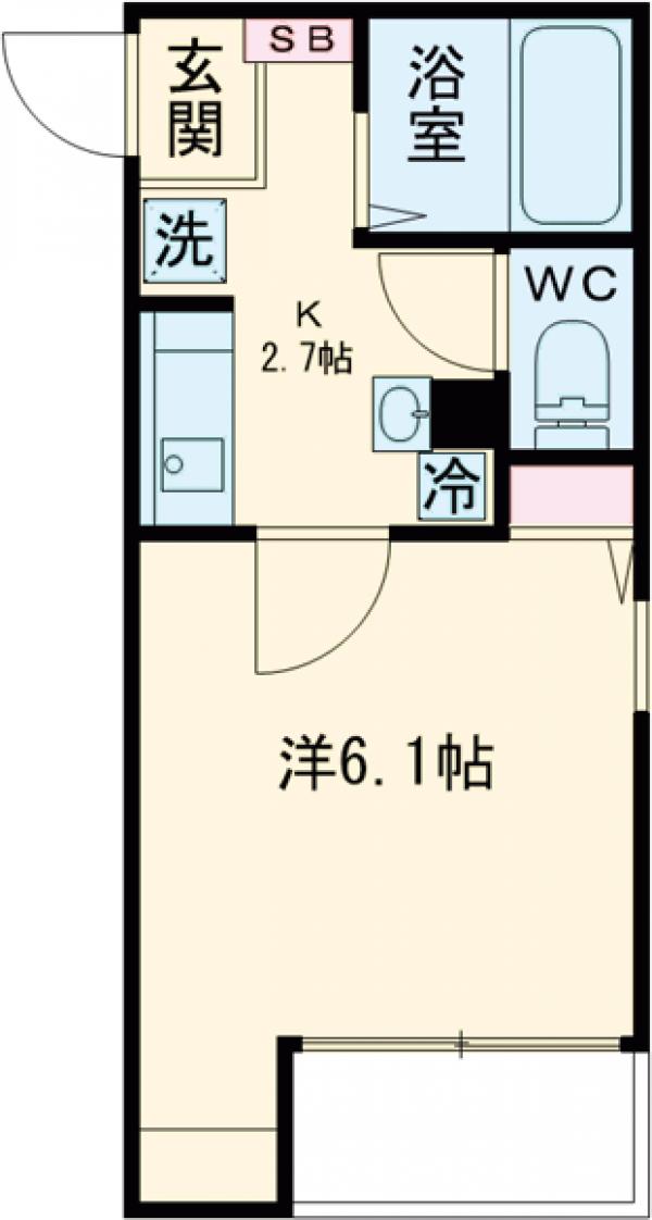 コンフィア目黒本町の間取り