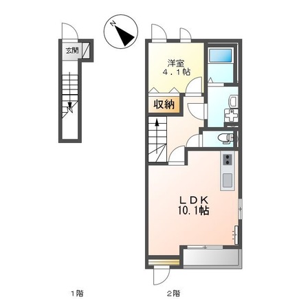 プレジール(Plaisir)の間取り