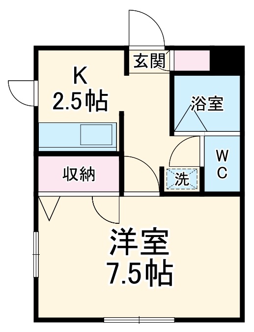 メゾンド・タカトミの間取り