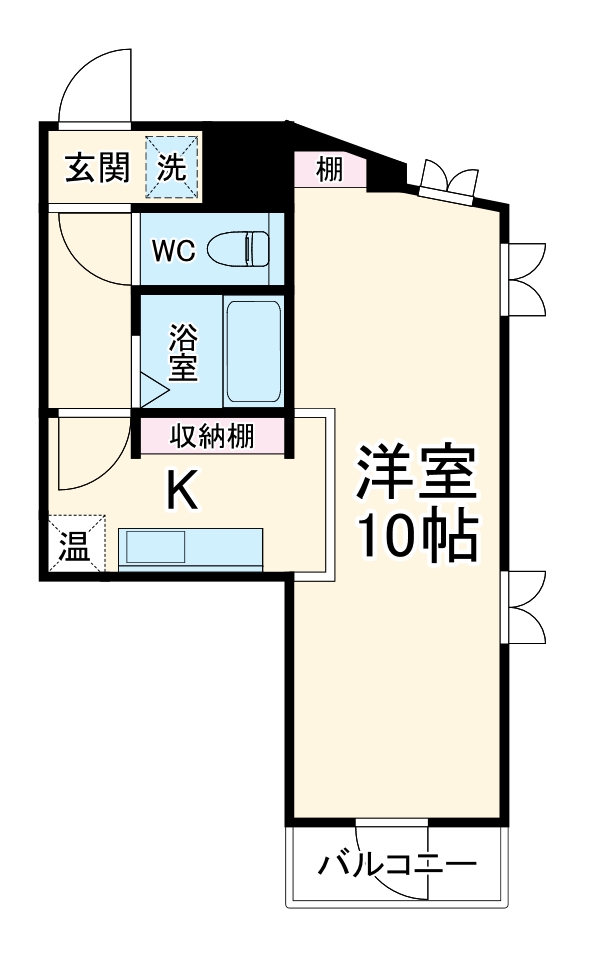 ひかりマンションの間取り