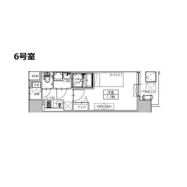 Attirant西三国の間取り
