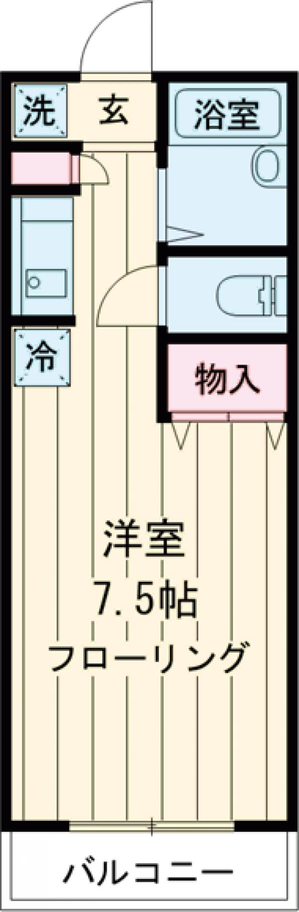 TKガーデンパレスBの間取り