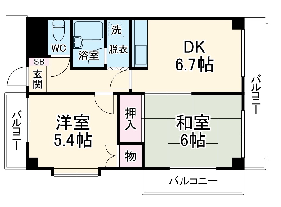 2/5 間取