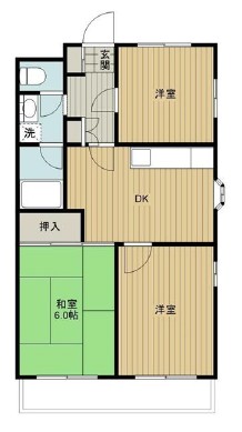 グリーンパーク二俣の間取り