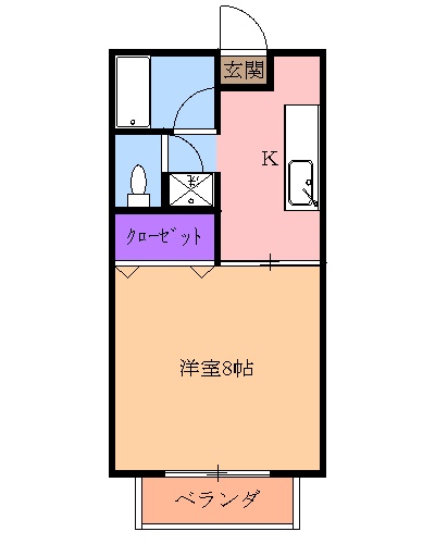 ウィステリアビレッジの間取り