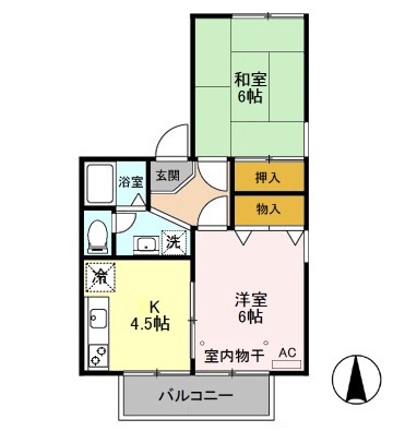 アベニールの間取り