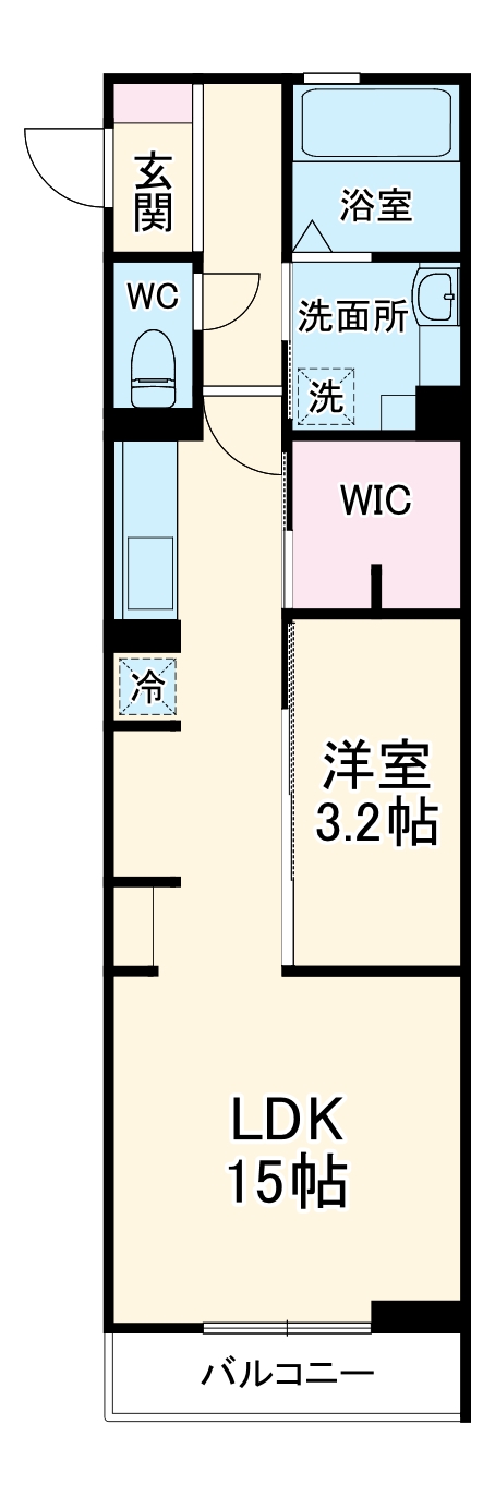 アスティオン いわきの間取り