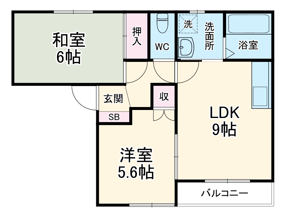 ル・サムディの間取り