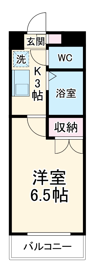 SPACE 1stの間取り