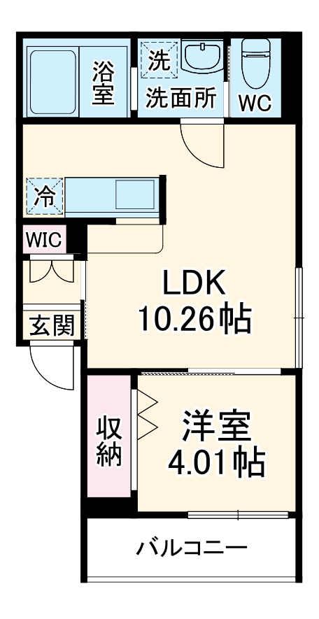 Luanaかしわ台の間取り