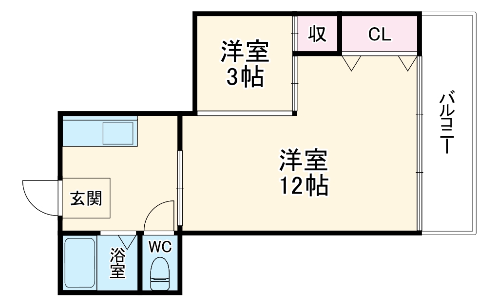 親和ビルの間取り