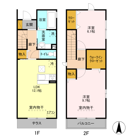フェリーチェの間取り