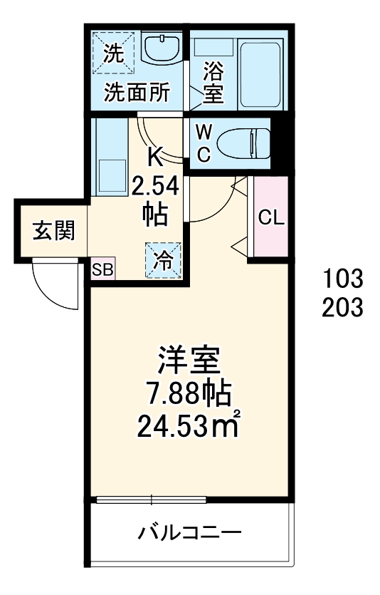 GRADUS検見川町の間取り