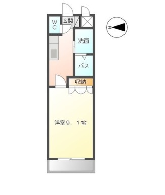 AQUA BLOW(アクアブロー)の間取り