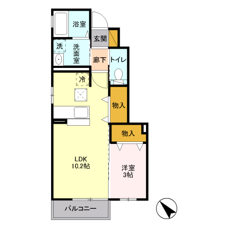 アルカンシェルの間取り