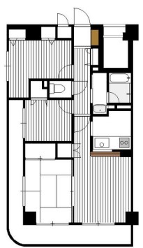 ソアーヴェ日暮里の間取り