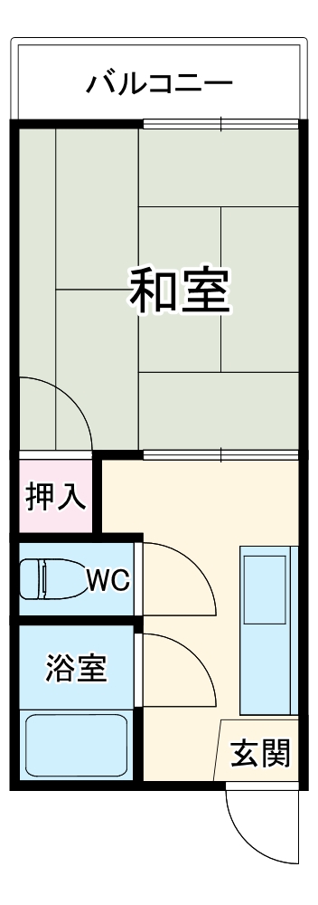 アネックス緑ヶ丘の間取り
