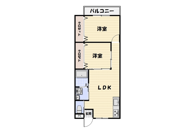Like三里塚の間取り