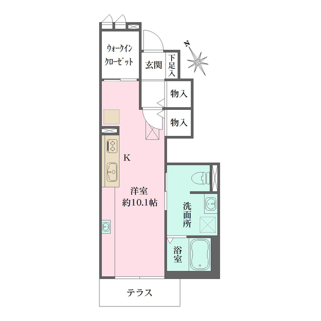 アスピレイションの間取り
