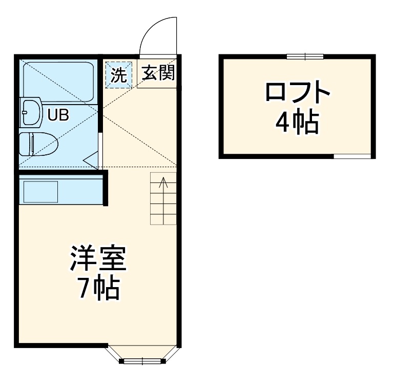 メゾン・ド・大岡の間取り