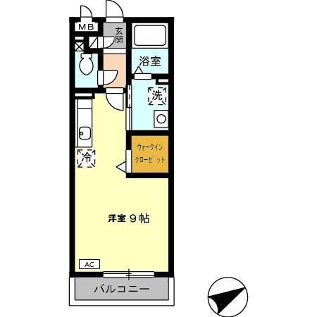セジュール恩田の間取り