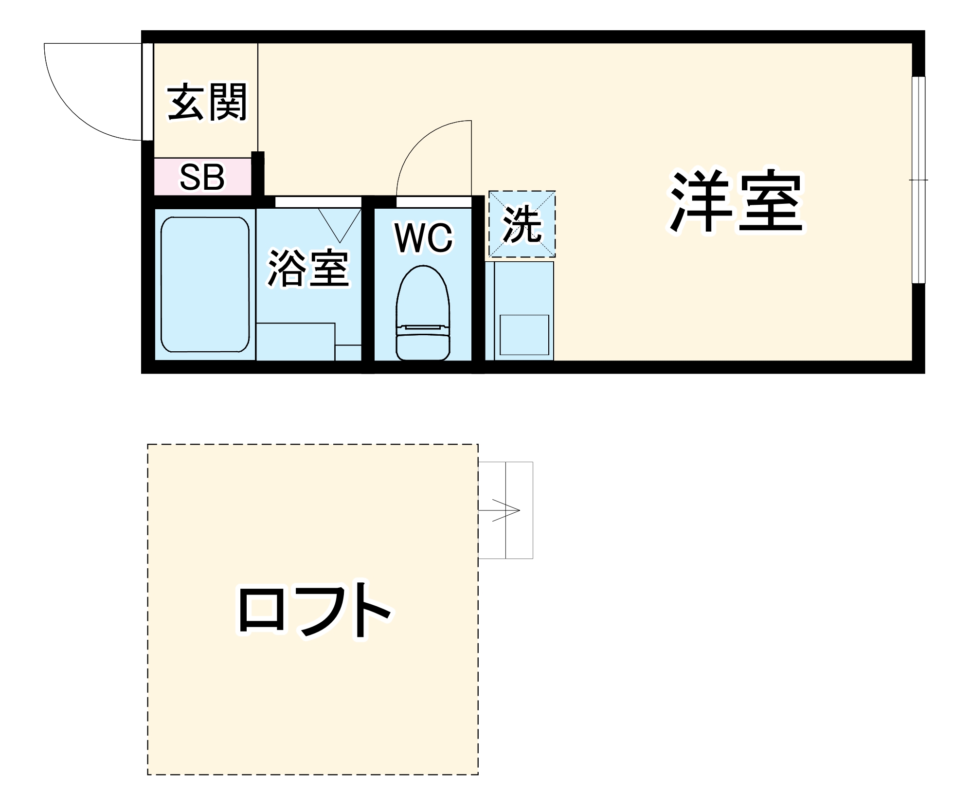 ユナイト東寺尾リチャーズの丘の間取り