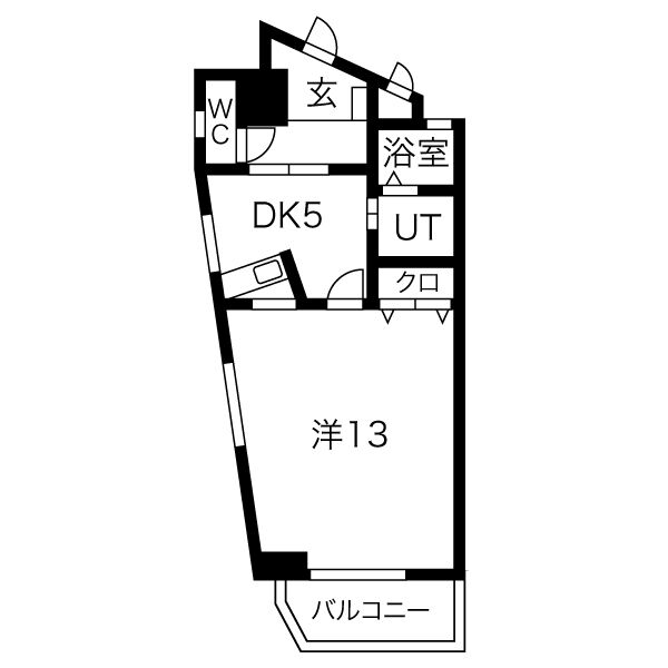 リバティー有松の間取り