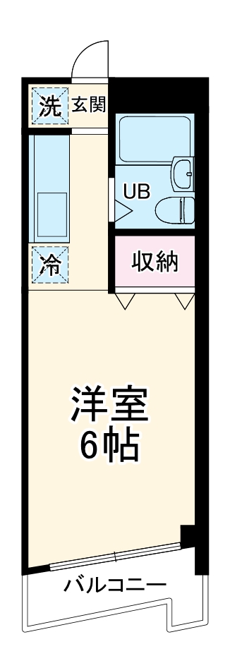 メゾン行徳駅前の間取り