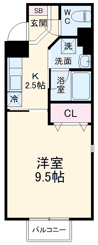 コーコ日吉本町の間取り