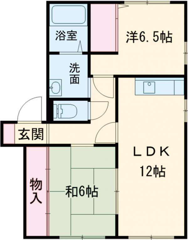 星野ハイツの間取り