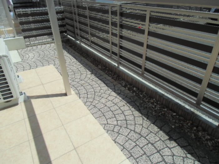 12/25 バルコニー