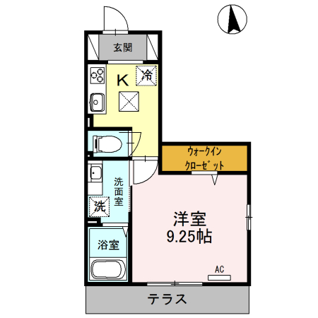 レフィナードの間取り
