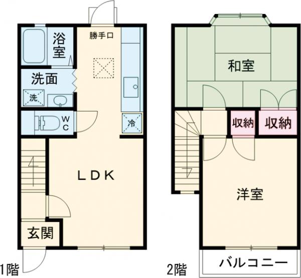 シントミプラザ西日暮里の間取り