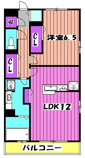 プレジャーの間取り