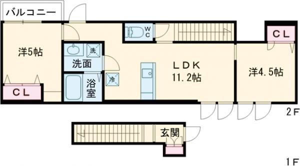 MITSUIKE GARDENの間取り