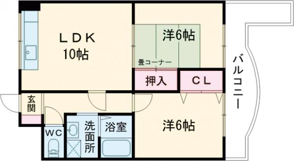 マキシマレジデンス伊藤の間取り