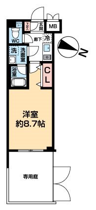 LUMEED中村北の間取り