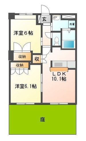 GRYFFINDORⅠ(グリフィンドール)の間取り