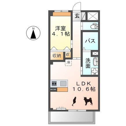 インペリアルシャトーの間取り