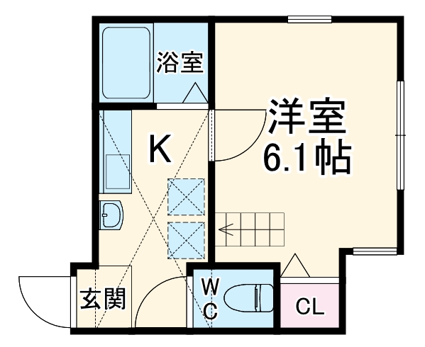 POLLUX戸塚の間取り