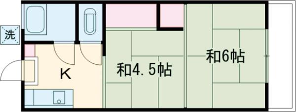 こよしコーポの間取り