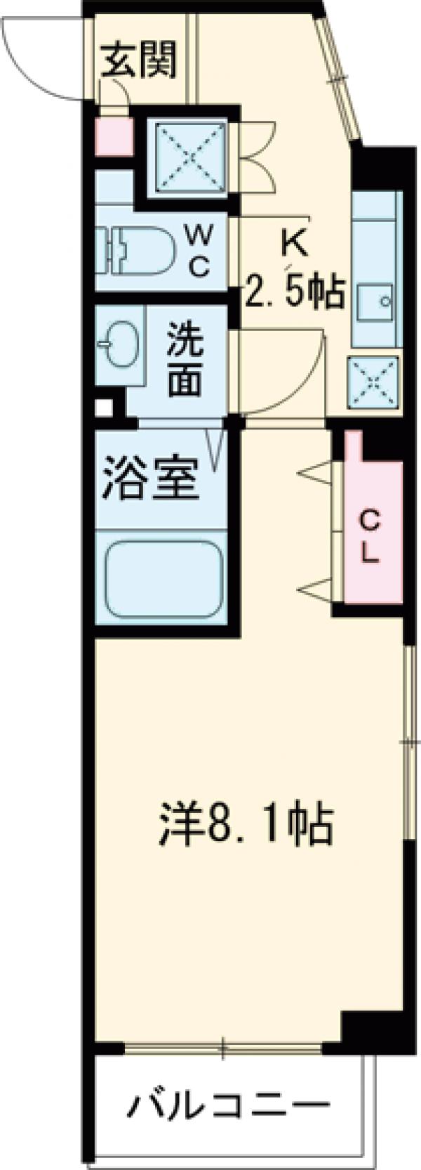 Castle伊都の間取り
