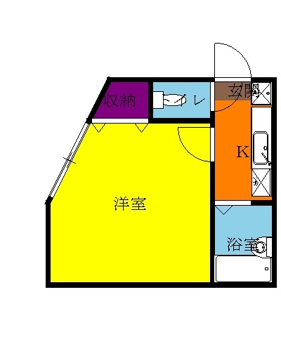 ロッシェル北里 Ⅰ号棟の間取り