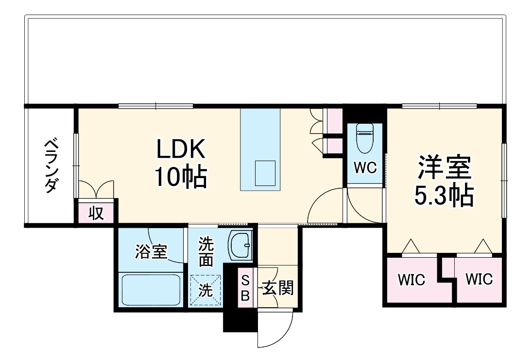 カーサキーファードルフ の間取り