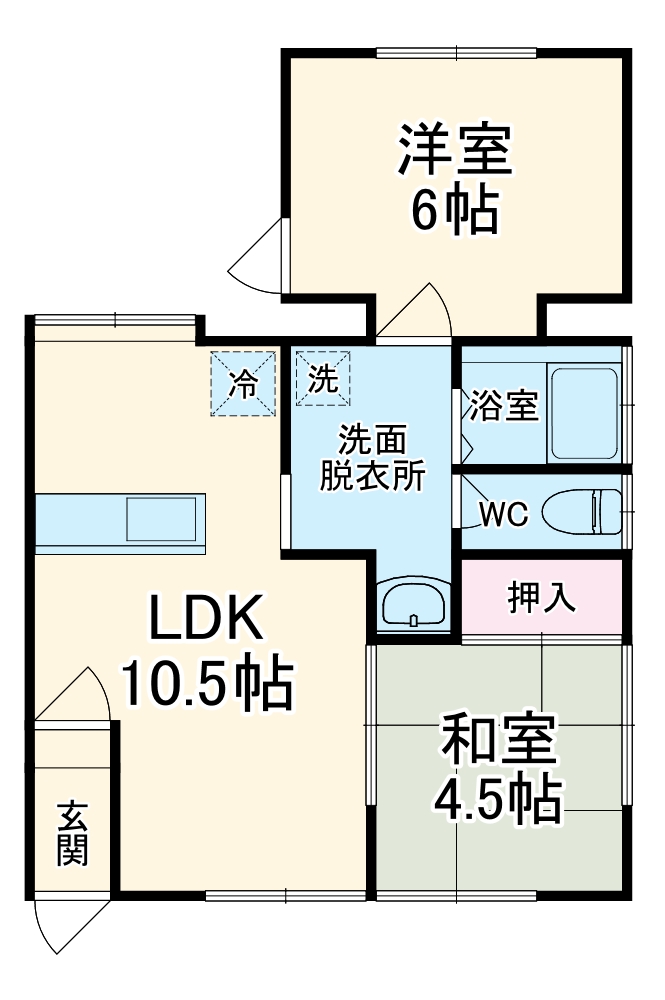 ベイサイドヒルズ浦賀の間取り